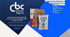 Desktop Screenshot of cormanbag.com