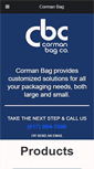 Mobile Screenshot of cormanbag.com